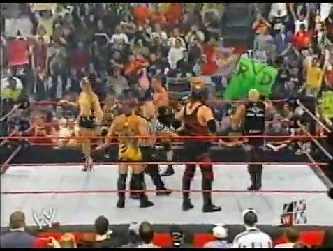 Kane & Rob Van Dam vs. Test & Scott Steiner w/Stacy Keibler (WWE World Tag Team Champions)