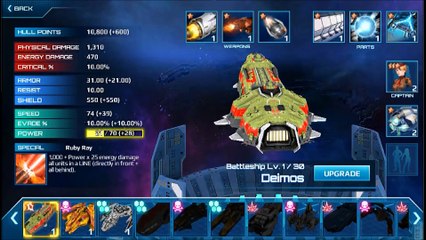 Battle galaxy facebook game first look gameplay