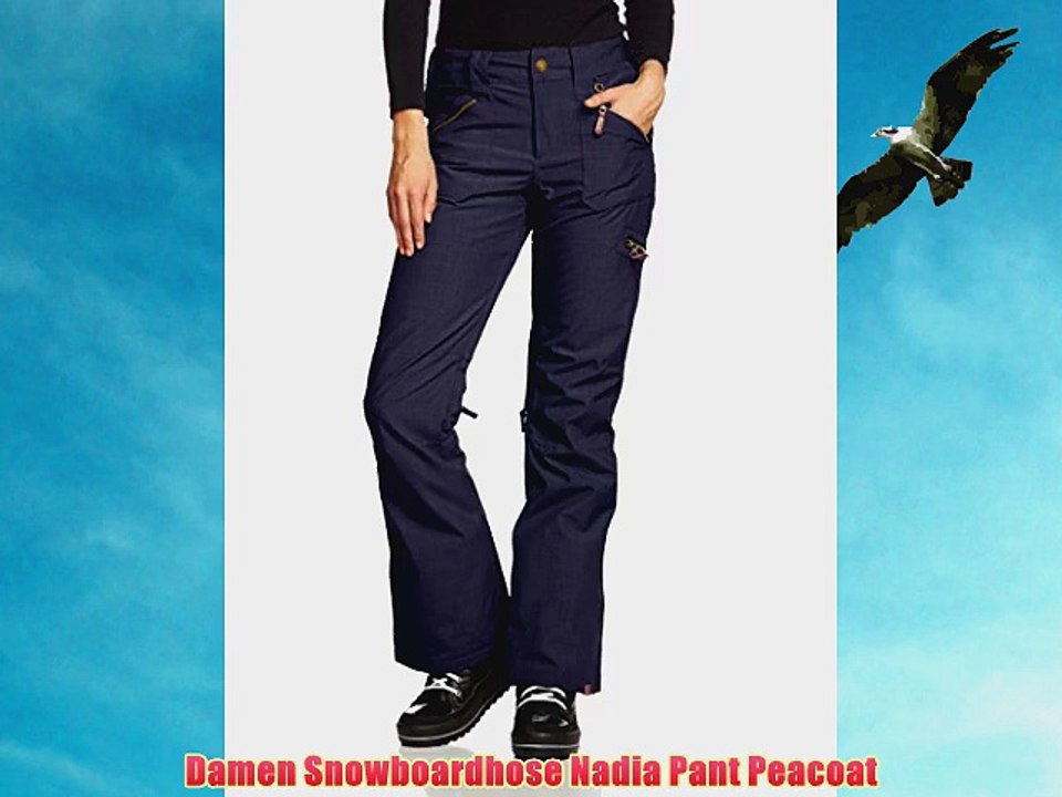 Damen Snowboardhose Nadia Pant Peacoat