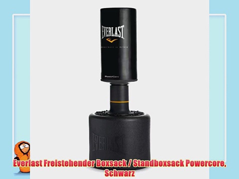 Everlast freistehender boxsack?/ standboxsack powercore schwarz