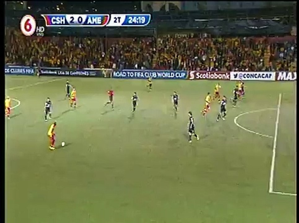 Gol de Yendrick Ruiz vs America