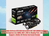 Asus Nvidia GeForce GTX 660 DirectCU II OC 2GB GDDR5 Graphics Card (PCI Express 3.0 HDMI DVI-I