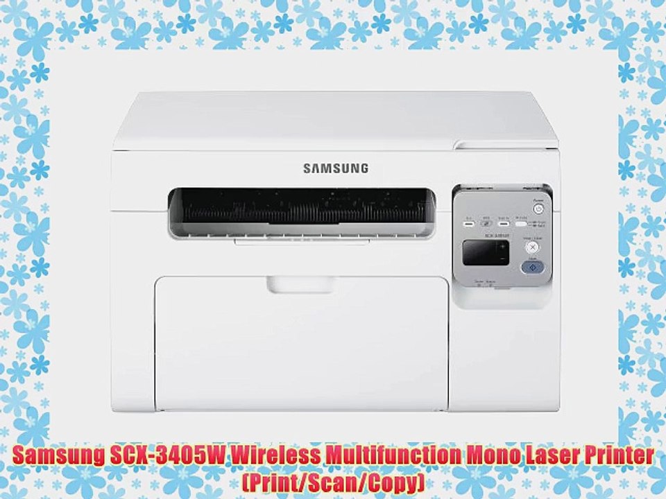 Samsung SCX-3405W Wireless Multifunction Mono Laser Printer (Print/Scan/Copy)