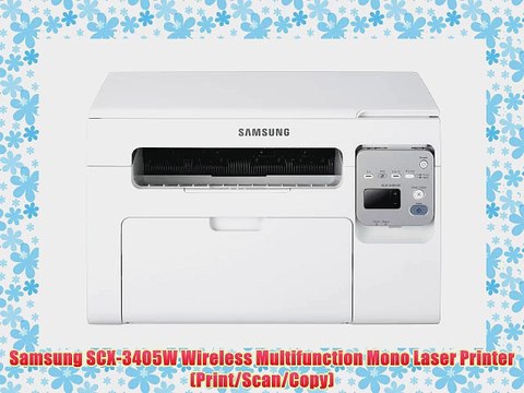 Samsung SCX-3405W Wireless Multifunction Mono Laser Printer (Print/Scan/Copy)