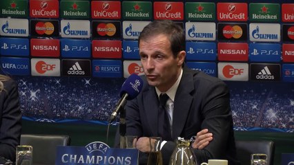 8e - Allegri : "Nous devrons marquer"
