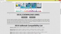 HowTo ios 8.2 jailbreak iPhone, iPod Touch, iPad Air, Apple Tv