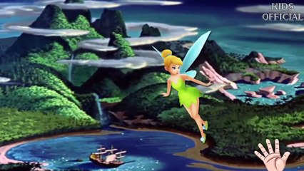 Peter Pan Finger Family Songs | DISNEY Daddy Finger Cartoon for Kids