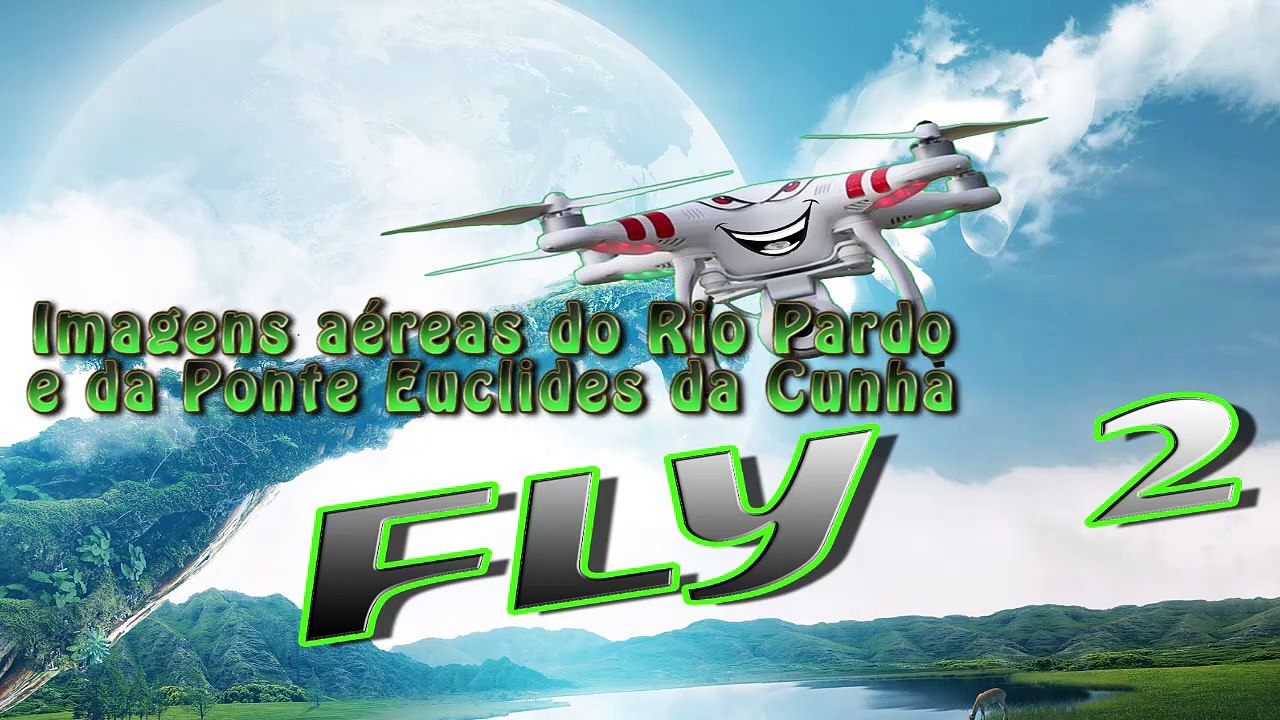 Imagens aérea da Ponte Euclides da Cunha e Rio Pardo em Sao Jose do Rio Pardo - SP
