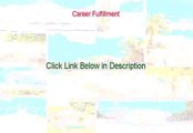 Career Fulfillment PDF Free [career fulfillment definition 2015]