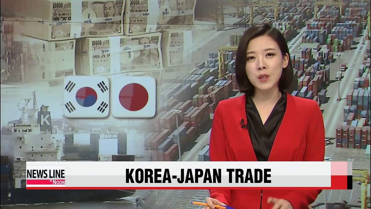 Trade between Korea and Japan falls for third straight year in 2014