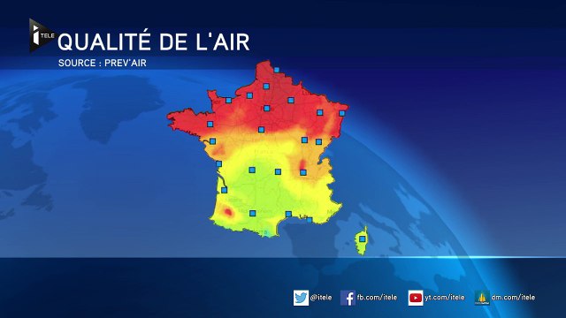 Pic de pollution aux particules à Paris et dans le nord du pays