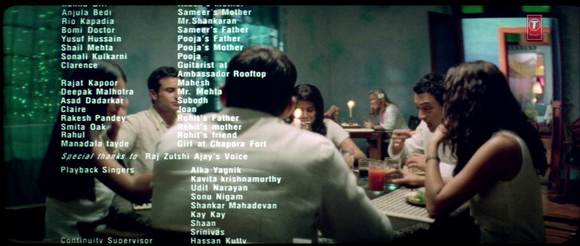 Dil Chahta Hai -Dil Chahta Hai-End Credit