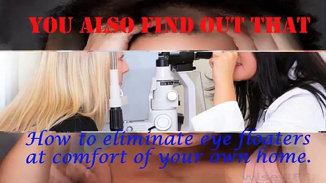 This Honest Eye Floaters No More Review will show all people the best eye floater treatment