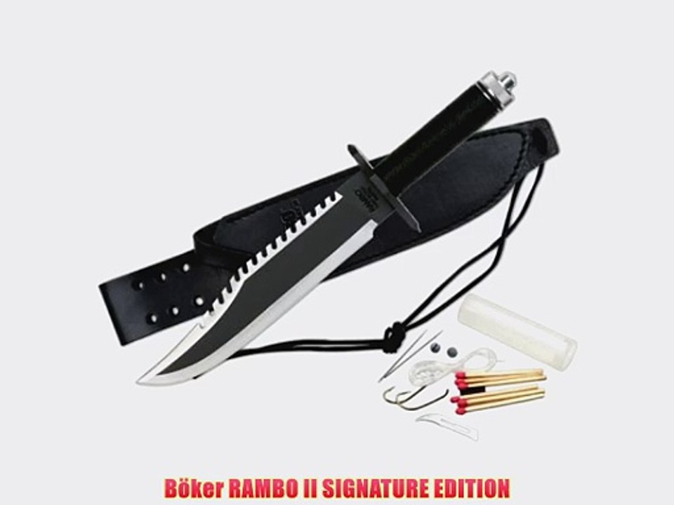 B?ker RAMBO II SIGNATURE EDITION
