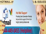 Hotmail Technical Support Phone Number-1-844-449-0455 Customer Services USA