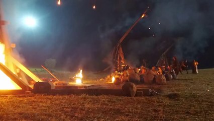 Marco Polo Trebuchets tested for real!