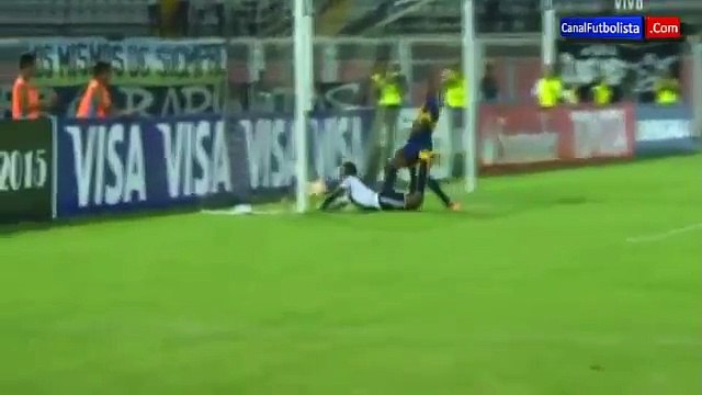 Zamora 1-5 Boca Juniors Resumen Goles Copa Libertadores - 17-03-2015‬ - HD