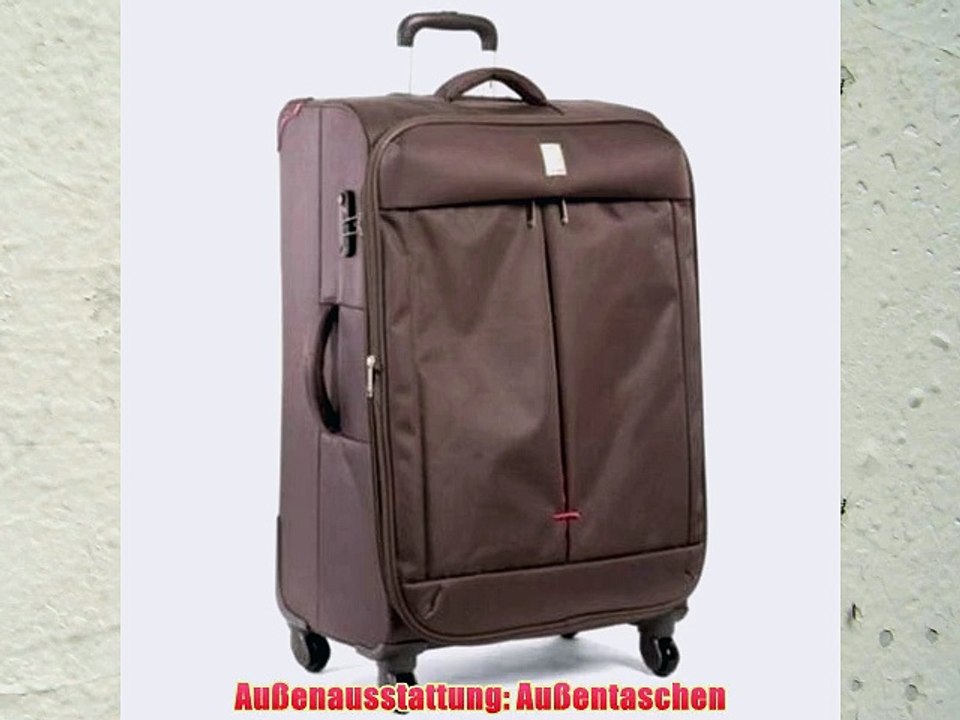 Delsey F-Flight 4-Rad Trolley 77cm 26 chestnut