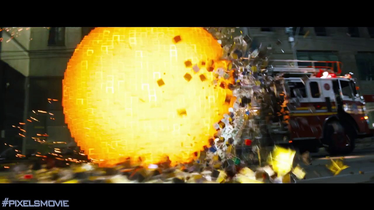 Pixels : Pacman n'a jamais paru aussi dangereux