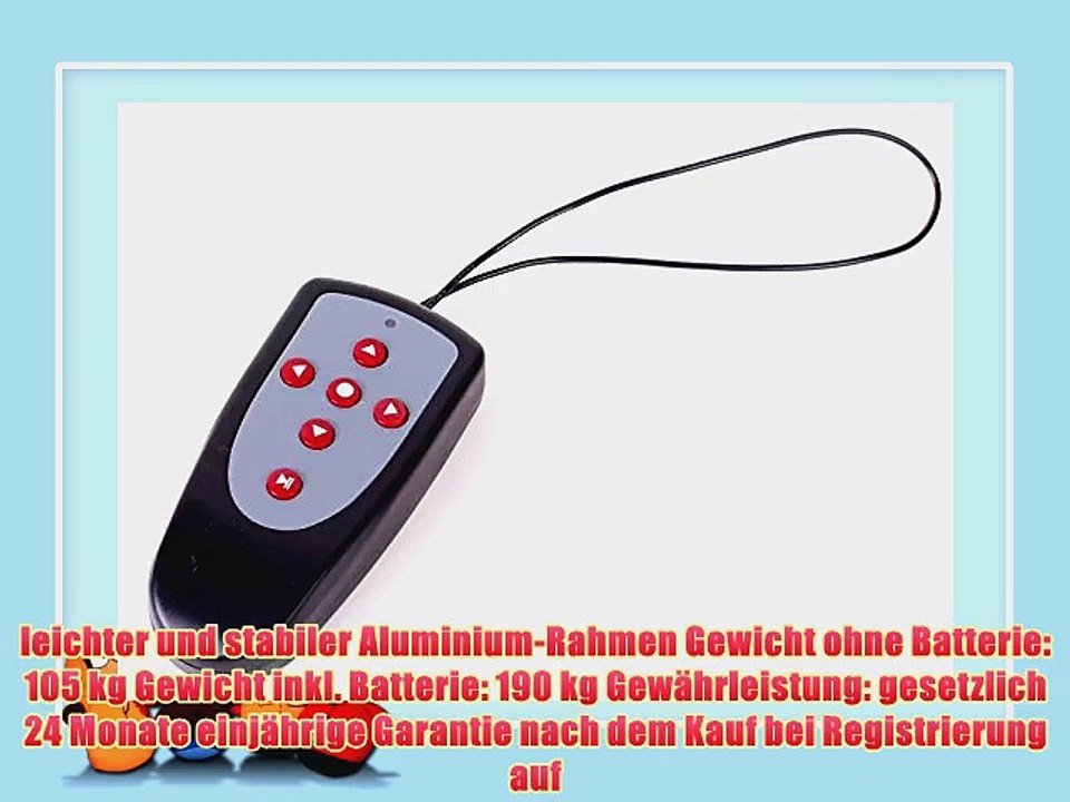 Elektro Golf Trolley CADDYONE 750 Silber mit Funkfernbedienung