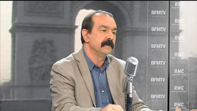 Philippe Martinez: Un militant CGT candidat du FN est exclu de la CGT