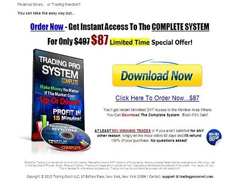 New Trading Pro System. $8.54 Epc With Stock, Forex & Options Leads