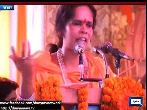 Dunya News - Gandhi was British agent: Sadhvi Prachi