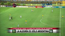Sudamericano Sub 17: Argentina le gano a Brasil en el Hexagonal