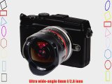 Bower Camera SLY288NXB Ultra-Wide 8mm f/2.8 Fisheye Lens for Samsung NX Digital