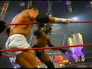 Booker T vs. Test w/Stacy Keibler