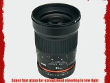 Bower SLY3514NX Wide-Angle 35mm f/1.4 Lens for Samsung NX Digital