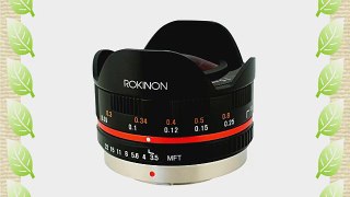 Rokinon FE75MFT-B 7.5mm F3.5 UMC Fisheye Lens for Micro Four Thirds (Olympus PEN and Panasonic)