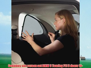Sonniboy sun screen set BMW 5 Touring F11 5 doors 10-