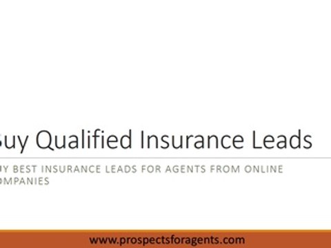 Buy Qualified Insurance Leads online in USA