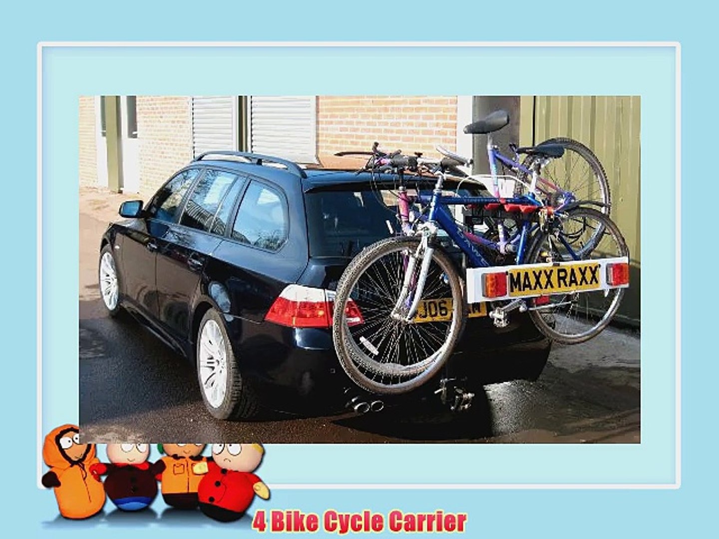 4 bike cycle carrier