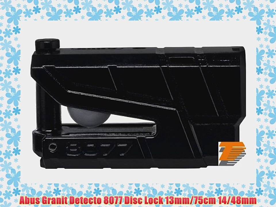 Abus Granit Detecto 8077 Disc Lock 13mm/75cm 14/48mm