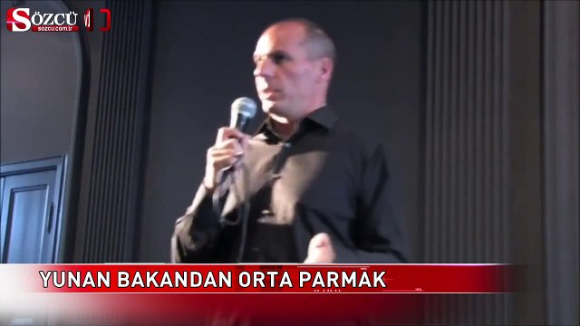 Yunan bakan bu hareketi yaptı