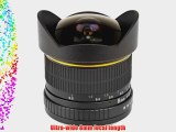 Bower Ultra Wide-Angle 8mm f/3.5 Fisheye Lens for Nikon - SLY358N