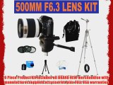 Rokinon High Definition 500mm F/6.3 Multi-Coated Mirror T Mount Telephoto Zoom Lens   3 Piece