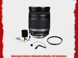 Canon EF-S 18-200mm f/3.5-5.6 IS Auto Focus Lens Kit with Pro Optic 72mm Multi Coated UV Filter.