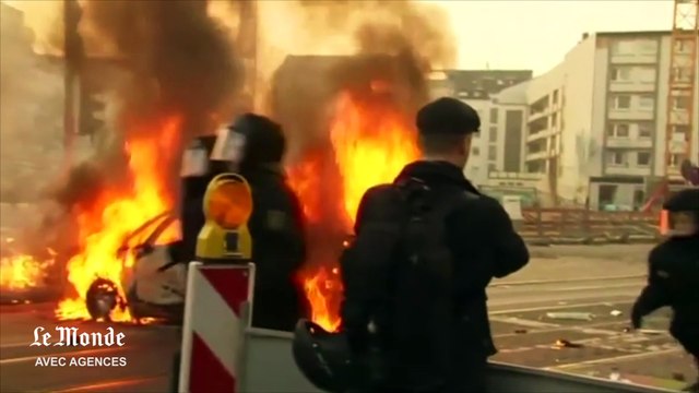 Les anti-austérités perturbent l'inauguration du siège de la BCE à Francfort