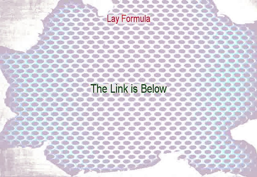 Lay Formula PDF (Get It Now)