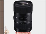 Sigma 210205 18-35mm F1.8 DC HSM Lens for Sony APS-C DSLRs (Black)