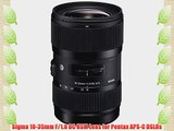 Sigma 18-35mm F/1.8 DC HSM Lens for Pentax APS-C DSLRs