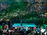 Cruiserweight Championship: Jamie Noble © (w/ Nidia) vs. Tajiri vs. Rey Mysterio