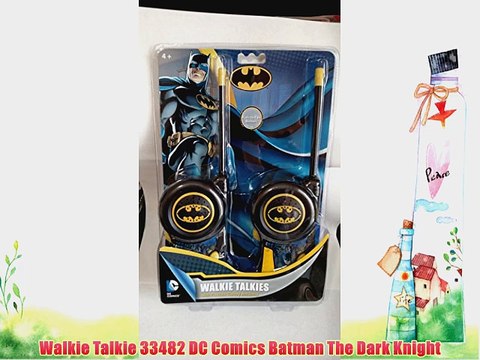 Walkie Talkie 33482 DC Comics Batman The Dark Knight