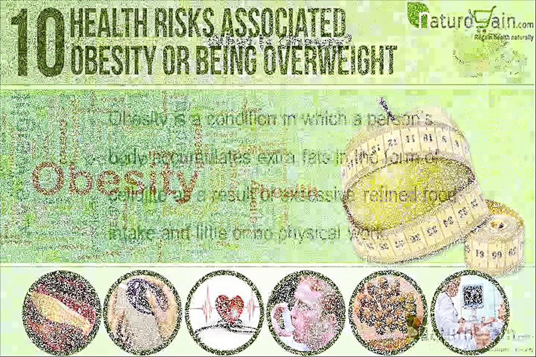10 Health Risks Associated With Obesity or Being Overweight and Natural Ways to Avoid Them