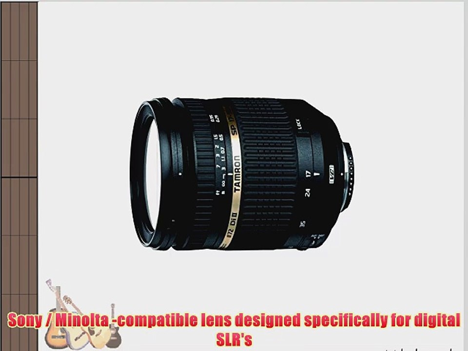 Tamron AF 17-50mm F/2.8 XR Di-II LD SP Aspherical (IF) Zoom Lens for Konica Minolta and Sony