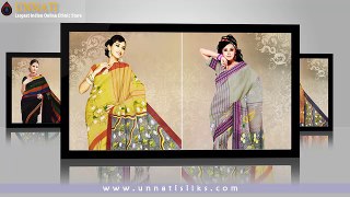 Unnati Silks Bengal Cotton Sarees Online Shopping