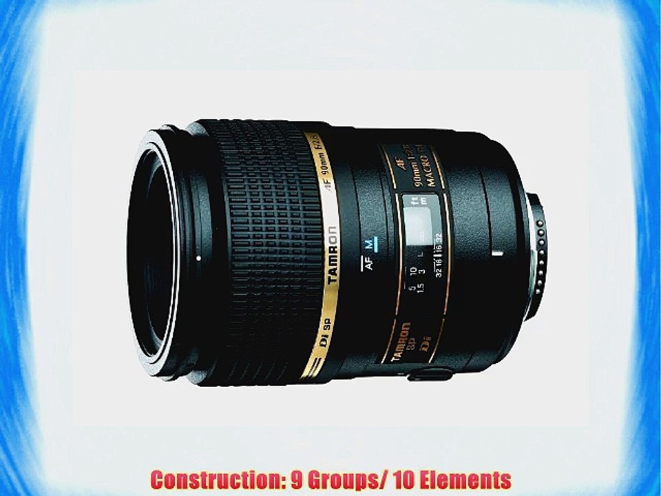Tamron AF 90mm f/2.8 Di SP A/M 1:1 Macro Lens for Sony Digital SLR Cameras (Model 272ES)